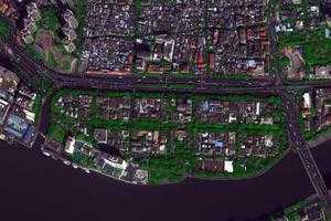广州沙面大街旅游地图_广州沙面大街卫星地图_广州沙面大街景区地图