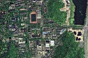 湖南大学旅游地图_湖南大学卫星地图_湖南大学景区地图