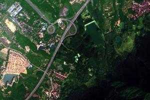 杭州大奇山国家森林旅游地图_杭州大奇山国家森林卫星地图_杭州大奇山国家森林景区地图