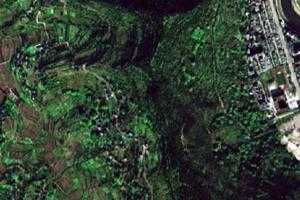 南充西山旅游地图_南充西山卫星地图_南充西山景区地图