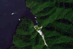 千岛湖好运岛旅游地图_千岛湖好运岛卫星地图_千岛湖好运岛景区地图