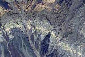 吐鲁番火云谷旅游地图_吐鲁番火云谷卫星地图_吐鲁番火云谷景区地图