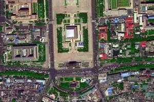 北京前门大街旅游地图_北京前门大街卫星地图_北京前门大街景区地图