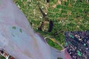 崇明西沙国家湿地旅游地图_崇明西沙国家湿地卫星地图_崇明西沙国家湿地景区地图