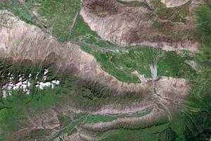 新疆伊犁河谷旅游地图_新疆伊犁河谷卫星地图_新疆伊犁河谷景区地图
