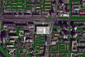 北京首都博物馆旅游地图_北京首都博物馆卫星地图_北京首都博物馆景区地图