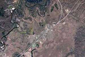 伊春新青国家湿地旅游地图_伊春新青国家湿地卫星地图_伊春新青国家湿地景区地图