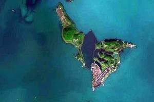 鄂州梁子岛生态旅游区旅游地图