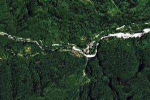 湖北五峰后河国家级自然保护区旅游地图