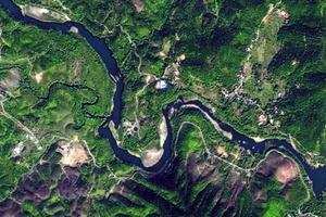 广西北仑河口国家级自然保护区旅游地图