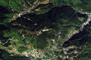 台州黃岩富山大裂谷旅遊地圖