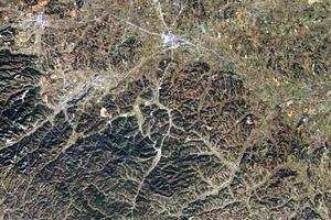 六安皖西大裂谷旅游地图