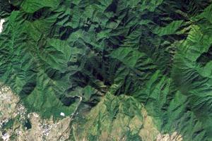 蒙山天書峽谷旅遊地圖
