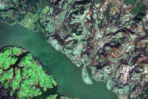 會南會澤黑頸鶴國家級自然保護區旅遊地圖