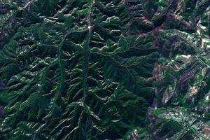寧夏西吉火石寨國家地質旅遊地圖