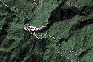 云南黄连山国家级自然保护区旅游地图