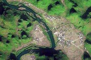 宜州古龍河漂流旅遊地圖