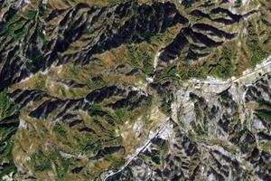 岳西鷂落坪國家級自然保護區旅遊地圖