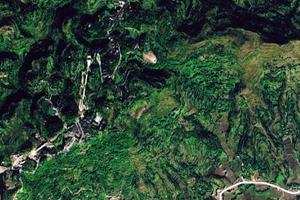 重慶大足寶頂山石刻旅遊地圖