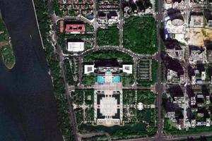 柳州城市规划展览馆旅游地图
