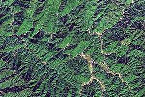 湖南陽明山國家級自然保護區旅遊地圖