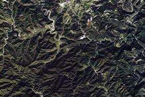 山西陽城蟒河獼猴國家級自然保護區旅遊地圖