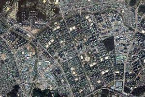 安養市衛星地圖-韓國光州市京畿道安養市中文版地圖瀏覽-安養旅遊地圖