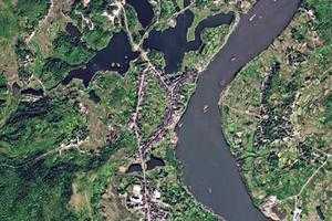 游家镇卫星地图-湖南省娄底市新化县上渡街道、村地图浏览