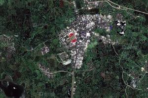 木棠村卫星地图-海南省儋州市木棠镇高堂村地图浏览