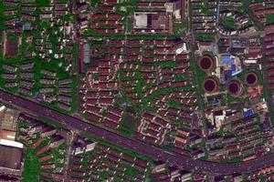 凉城新村卫星地图-上海市虹口区北外滩街道地图浏览