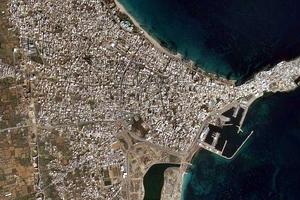 马赫迪耶市卫星地图-突尼斯马赫迪耶市中文版地图浏览-马赫迪耶旅游地图