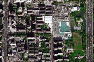 碧水园社区卫星地图-北京市朝阳区东湖街道六里屯街道甜水西园社区地图浏览