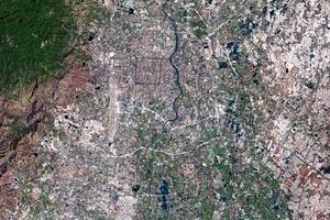 清迈市卫星地图-泰国清迈市中文版地图浏览-清迈旅游地图
