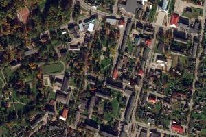 巴尔维市卫星地图-拉脱维亚巴尔维市中文版地图浏览-巴尔维旅游地图