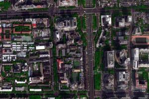 万明园社区卫星地图-北京市西城区展览路街道滨河社区地图浏览