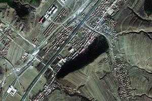 美林鎮衛星地圖-內蒙古自治區赤峰市喀喇沁旗南檯子鄉、村地圖瀏覽
