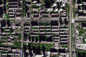 十里堡北里社区卫星地图-北京市朝阳区东湖街道六里屯街道甜水西园社区地图浏览
