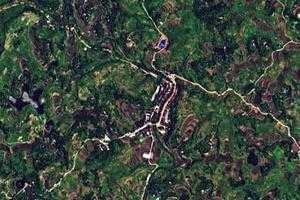 神合乡卫星地图-四川省达州市大竹县白塔街道、村地图浏览
