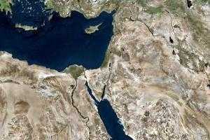 以色列卫星地图-以色列各城市中文版地图浏览-以色列旅游地图