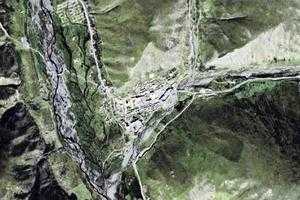 大则乡卫星地图-四川省甘孜藏族自治州色达县大则乡、村地图浏览