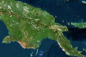 巴布亚新几内亚卫星地图-巴布亚新几内亚各城市中文版地图浏览-巴布亚新几内亚旅游地图