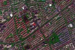 宜川路衛星地圖-上海市普陀區萬里街道地圖瀏覽