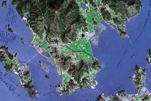 新安郡衛星地圖-韓國光州市全羅南道新安郡中文版地圖瀏覽-新安郡旅遊地圖