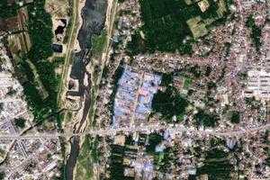 葉集區衛星地圖-安徽省六安市葉集區地圖瀏覽
