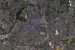里爾市衛星地圖-法國里爾市中文版地圖瀏覽-里爾旅遊地圖
