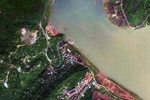 峽口鎮衛星地圖-重慶市南岸區天文街道、村地圖瀏覽