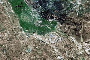 卡拉扎爾市衛星地圖-哈薩克卡拉扎爾市中文版地圖瀏覽-卡拉扎爾旅遊地圖