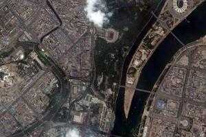 朝鲜平壤市旅游地图_朝鲜平壤市卫星地图_朝鲜平壤市景区地图