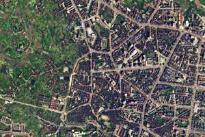 月华镇卫星地图-四川省达州市大竹县白塔街道、村地图浏览
