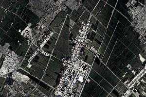紅沙梁鄉衛星地圖-甘肅省武威市民勤縣紅砂崗鎮、村地圖瀏覽